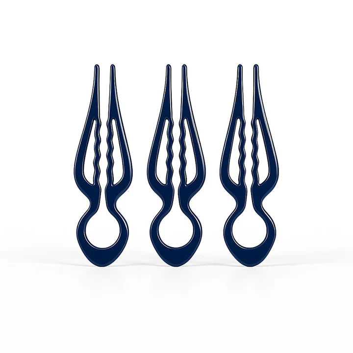 Hairpin - Midnight Azure