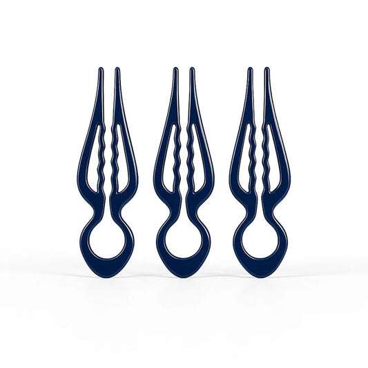 Hairpin - Midnight Azure