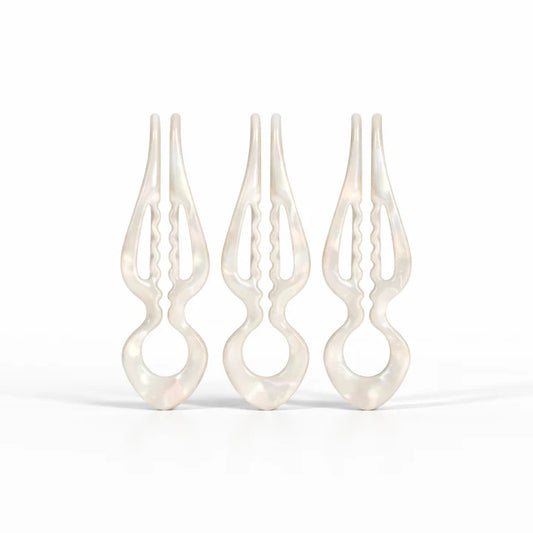 Hairpin - Silky Pearl